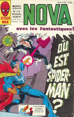 couverture, jaquette Nova 114  - 114Kiosque (1978 - 1988) (Lug) Comics