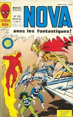 couverture, jaquette Nova 123  - 123Kiosque (1978 - 1988) (Lug) Comics