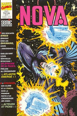 couverture, jaquette Nova 221 Kiosque (Suite) (1988 - 1998) (SEMIC BD) Comics