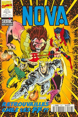 couverture, jaquette Nova 218  - Nova 218Kiosque (Suite) (1988 - 1998) (SEMIC BD) Comics