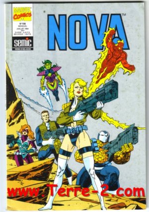 couverture, jaquette Nova 198 Kiosque (Suite) (1988 - 1998) (SEMIC BD) Comics