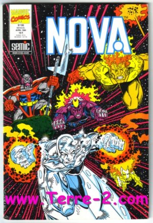 couverture, jaquette Nova 195 Kiosque (Suite) (1988 - 1998) (SEMIC BD) Comics