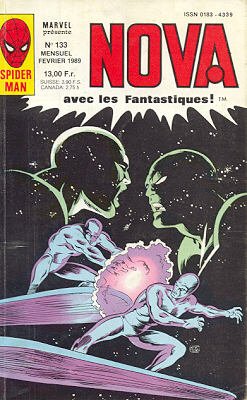 couverture, jaquette Nova 133  - NOVA avec les Fantastiques!Kiosque (Suite) (1988 - 1998) (SEMIC BD) Comics