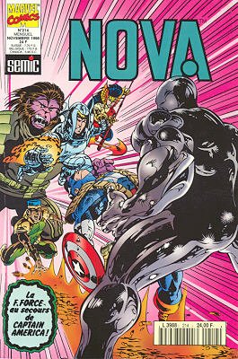 couverture, jaquette Nova 214 Kiosque (Suite) (1988 - 1998) (SEMIC BD) Comics