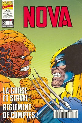 couverture, jaquette Nova 216 Kiosque (Suite) (1988 - 1998) (SEMIC BD) Comics