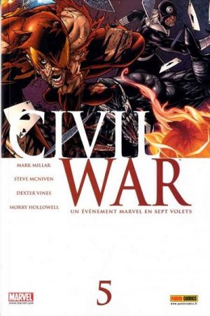 couverture, jaquette Civil War 5 Kiosque (2007) (Panini Comics) Comics