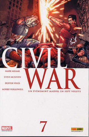 couverture, jaquette Civil War 7 Kiosque (2007) (Panini Comics) Comics