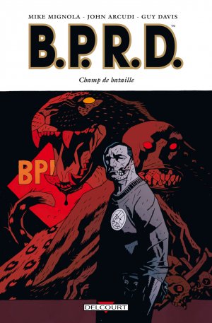 couverture, jaquette B.P.R.D 8  - Champ de batailleTPB Hardcover (cartonnée) (delcourt bd) Comics