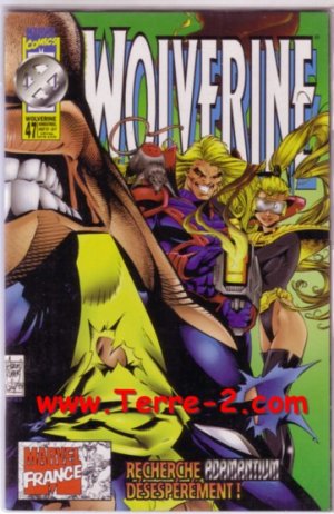 couverture, jaquette Wolverine 47  - Recherche adamantium désespérément!Kiosque V1 (1998 - 2011) (Panini Comics) Comics