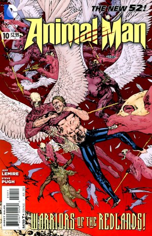 couverture, jaquette Animal Man 10  - 10Issues V2 (2011 - 2014) (DC Comics) Comics