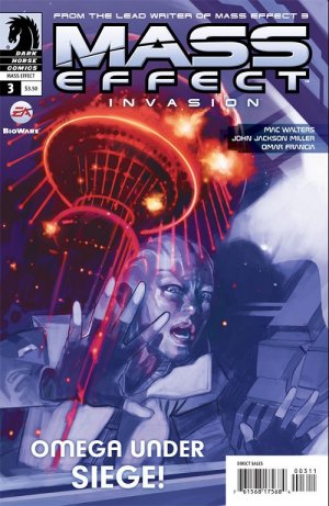 couverture, jaquette Mass effect - invasion 3  - Invasion #3Issues (Dark Horse Comics) Comics