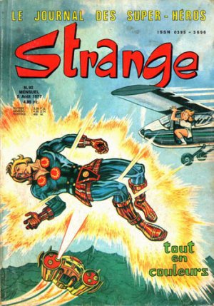 couverture, jaquette Strange 92  - 92Kiosque (1970 - 1988) (Lug) Comics