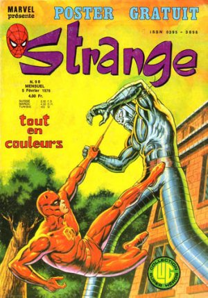 couverture, jaquette Strange 98  - 98Kiosque (1970 - 1988) (Lug) Comics