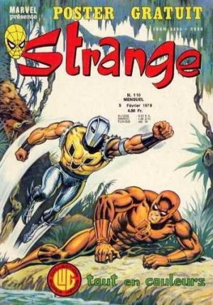 couverture, jaquette Strange 110  - 110Kiosque (1970 - 1988) (Lug) Comics
