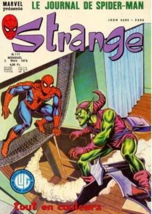 couverture, jaquette Strange 111  - 111Kiosque (1970 - 1988) (Lug) Comics