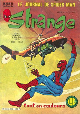 couverture, jaquette Strange 125  - 125Kiosque (1970 - 1988) (Lug) Comics