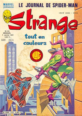 couverture, jaquette Strange 133  - 133Kiosque (1970 - 1988) (Lug) Comics