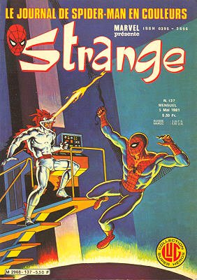 couverture, jaquette Strange 137  - 137Kiosque (1970 - 1988) (Lug) Comics