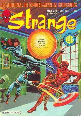 couverture, jaquette Strange 152  - 152Kiosque (1970 - 1988) (Lug) Comics