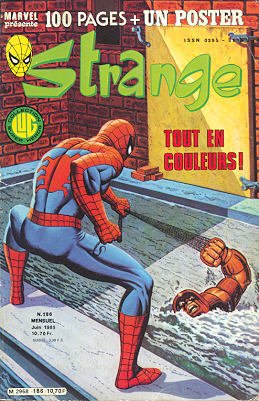 couverture, jaquette Strange 186  - 186Kiosque (1970 - 1988) (Lug) Comics