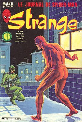 couverture, jaquette Strange 195 Kiosque (1970 - 1988) (Lug) Comics