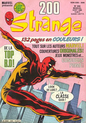 couverture, jaquette Strange 200  - 200Kiosque (1970 - 1988) (Lug) Comics