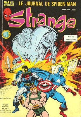 couverture, jaquette Strange 225  - 225Kiosque (1970 - 1988) (Lug) Comics