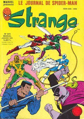 couverture, jaquette Strange 229  - 229Kiosque Suite (1989 - 1998) (SEMIC BD) Comics