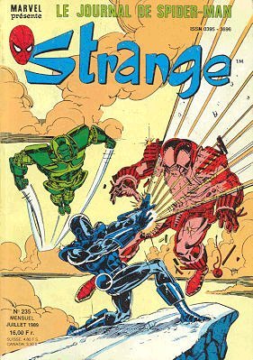 couverture, jaquette Strange 235  - 235Kiosque Suite (1989 - 1998) (SEMIC BD) Comics