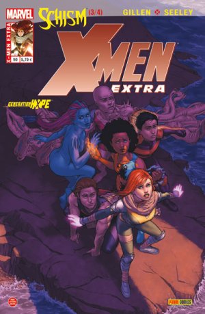 couverture, jaquette X-Men Extra 90  - Schisme 3/4Kiosque V1 (1997 - 2014) (Panini Comics) Comics