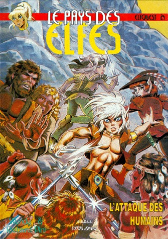 couverture, jaquette ElfQuest 24  - L'attaque des humainsKiosque V2 - Vents d'Ouest BD (1991 - 1999) (vents d'ouest bd) Comics