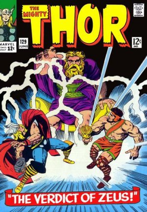 couverture, jaquette Thor 129  - The Verdict of Zeus!Issues V1 (1966 à 1996) (Marvel) Comics