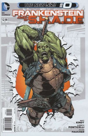 Frankenstein, Agent of S.H.A.D.E. # 0 Issues V1 (2011 - 2013) - Reboot 2011