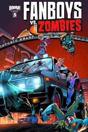 couverture, jaquette Fanboys vs Zombies 5 Issues (2012 - 2013) (Boom! Studios) Comics