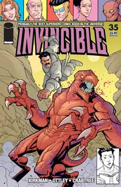 couverture, jaquette Invincible 35  - Invincible 35Issues V1 (2003 - 2018) (Image Comics) Comics