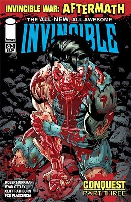 couverture, jaquette Invincible 63  - Invincible 63Issues V1 (2003 - 2018) (Image Comics) Comics