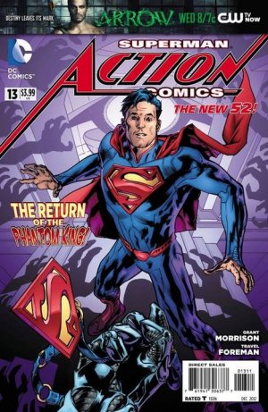 couverture, jaquette Action Comics 13  - The Ghost in the Fortress of SolitudeIssues V2 (2011 - 2016) (DC Comics) Comics