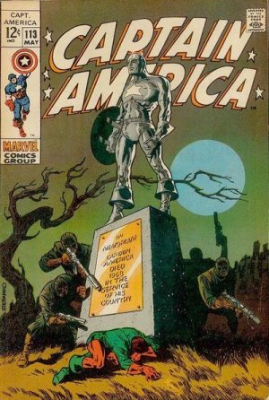 couverture, jaquette Captain America 113  - The Strange Death of Captain AmericaIssues V1 (1968 - 1996) (Marvel) Comics