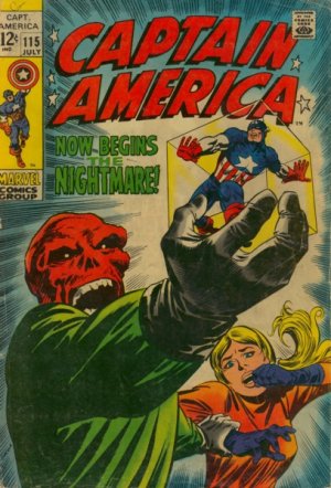 couverture, jaquette Captain America 115  - Now Begins the Nightmare!Issues V1 (1968 - 1996) (Marvel) Comics