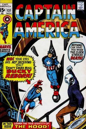couverture, jaquette Captain America 131  - Bucky Reborn!Issues V1 (1968 - 1996) (Marvel) Comics