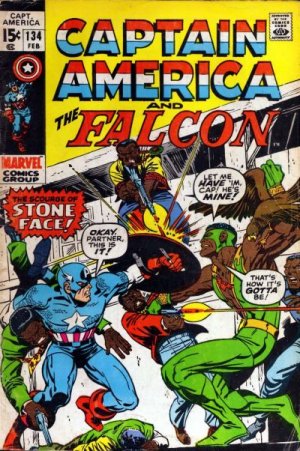 couverture, jaquette Captain America 134  - They Call Him Stone-Face!Issues V1 (1968 - 1996) (Marvel) Comics