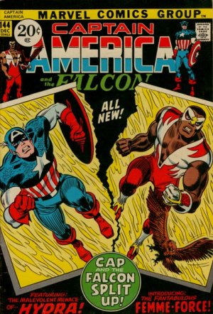 couverture, jaquette Captain America 144  - Hydra Over All!Issues V1 (1968 - 1996) (Marvel) Comics