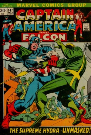 couverture, jaquette Captain America 147  - And Behind The Hordes Of Hydra...Issues V1 (1968 - 1996) (Marvel) Comics
