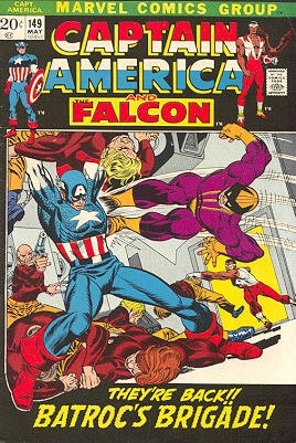 couverture, jaquette Captain America 149  - All the Colors -- of Evil!Issues V1 (1968 - 1996) (Marvel) Comics