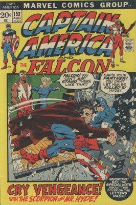 Captain America 152 - Terror in the Night!