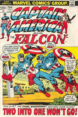 couverture, jaquette Captain America 156  - Two Into One Won't Go!Issues V1 (1968 - 1996) (Marvel) Comics