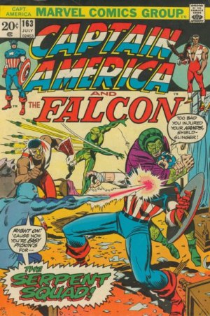 couverture, jaquette Captain America 163  - Beware of Serpents!Issues V1 (1968 - 1996) (Marvel) Comics