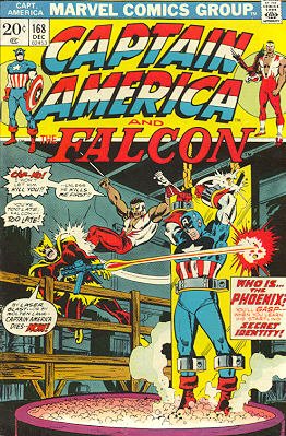 couverture, jaquette Captain America 168  - ... And a Phoenix Shall Arise!Issues V1 (1968 - 1996) (Marvel) Comics