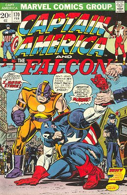 couverture, jaquette Captain America 170  - J'accuse!Issues V1 (1968 - 1996) (Marvel) Comics