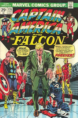 couverture, jaquette Captain America 176  - Captain America Must Die!Issues V1 (1968 - 1996) (Marvel) Comics